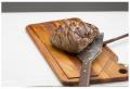 Carne, tábua, espatula, carne assada