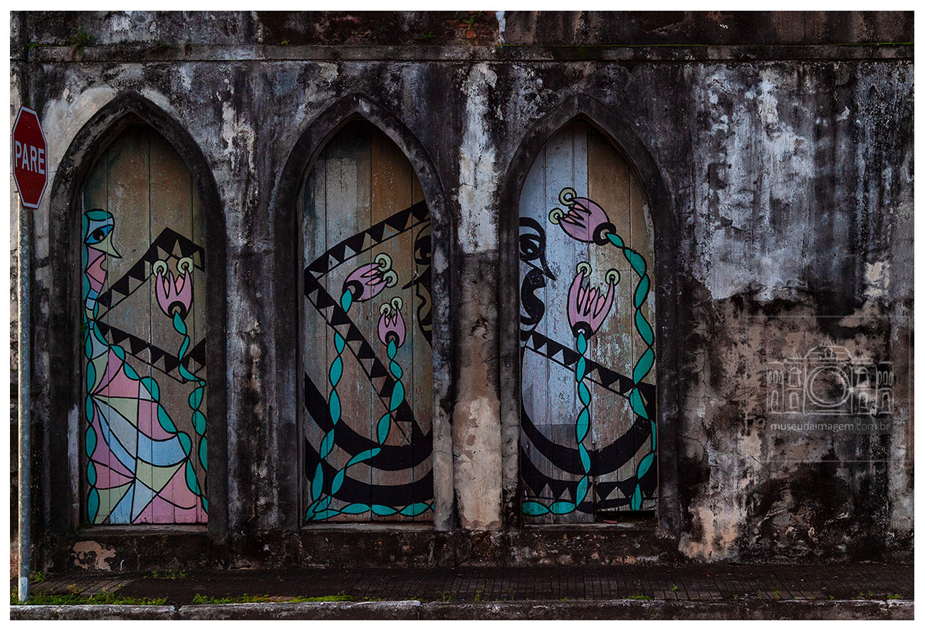 porta, fachada, desenhos