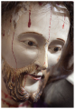 Veiga Valle, Senhor dos Passos, detalhe rosto,  Museu de Arte Sacra da Boa Morte
